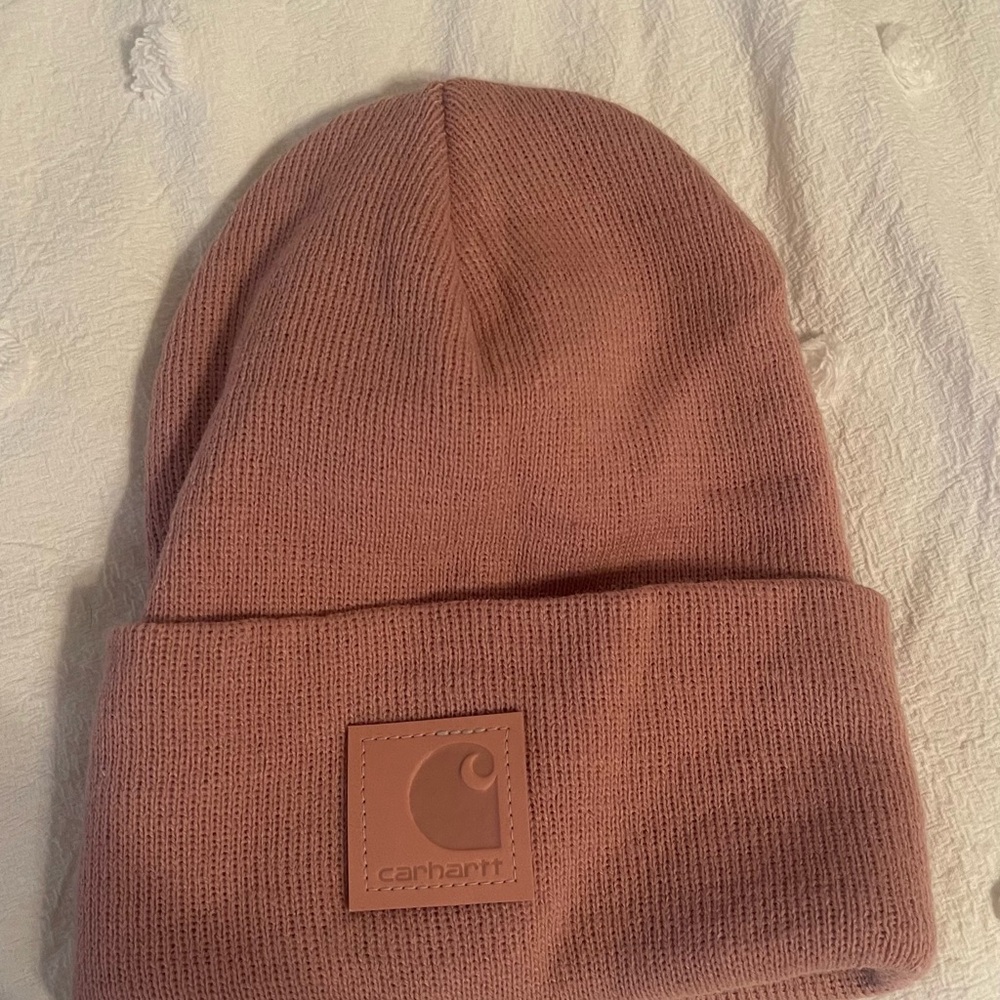 CARHARTT | Dusty Rose Knit Beanie